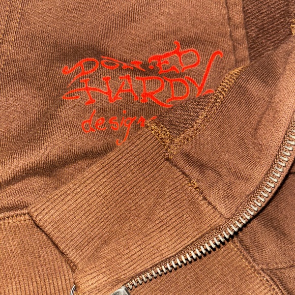 Christian Audigier rare mint French terry oversized large men’s ed hardy - Picture 8 of 17